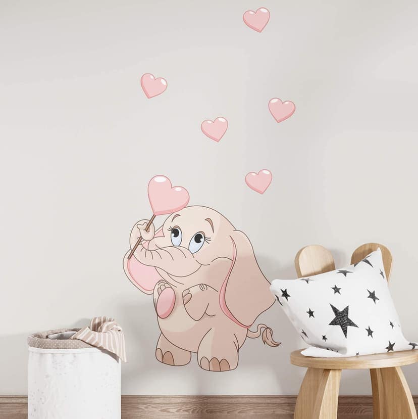 Elefantino con i cuori