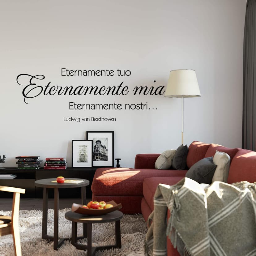 Adesivo murale - Eternamente tuo, eternamente mia