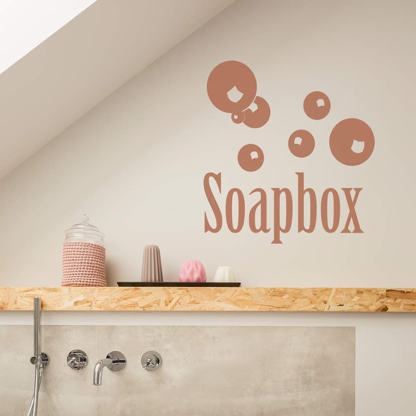 Adesivo murale - Soapbox