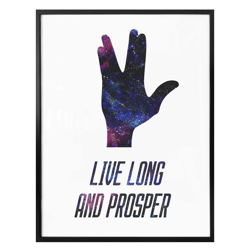 Poster - Live long and prosper