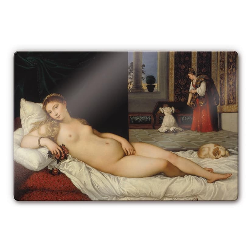 Stampa su vetro - Tiziano - La Venere di Urbino
