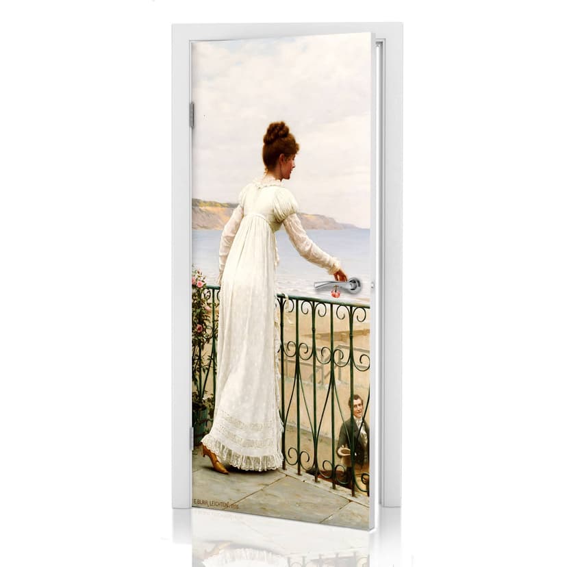 Adesivo per porta Leighton - Un favore