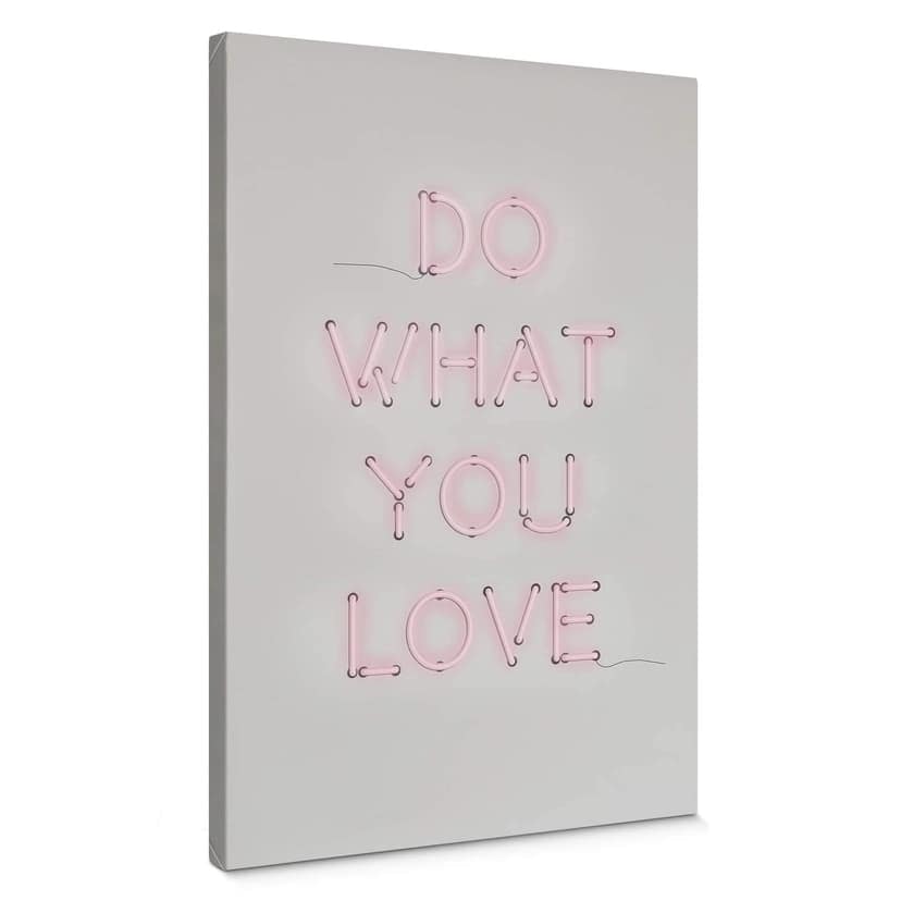 Stampa su tela The Miuus Studio - Do what you love