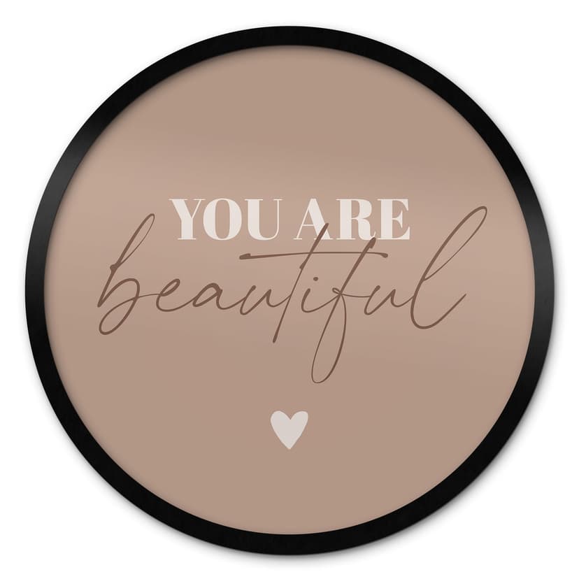 Poster You are beautiful