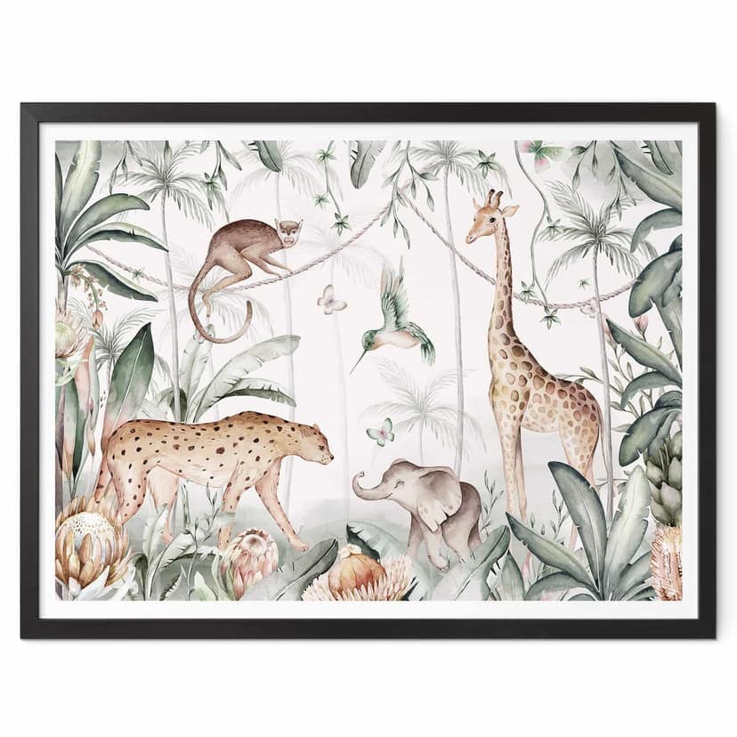 Poster Kvilis - Jungle Party