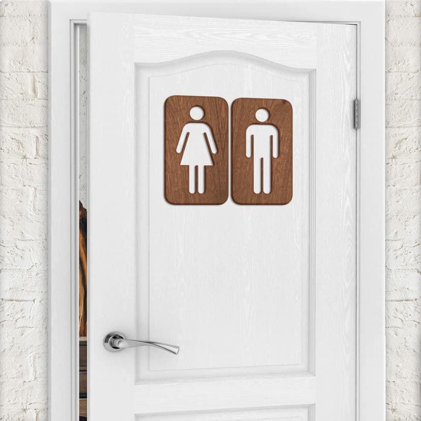Decori in legno – Toilette 01