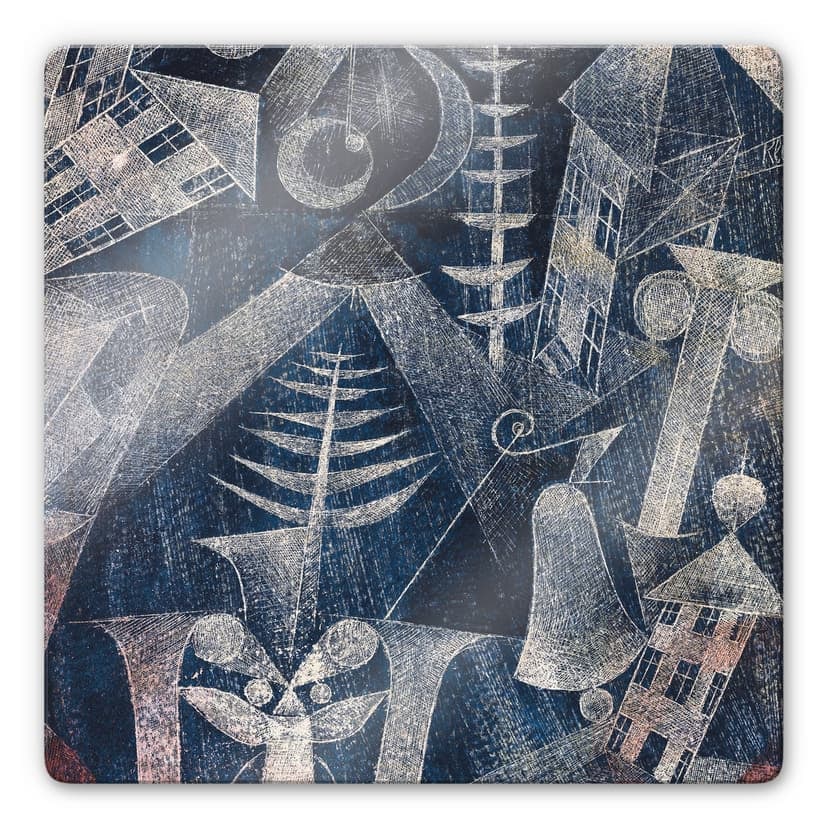 Stampa su vetro - Klee - La campana