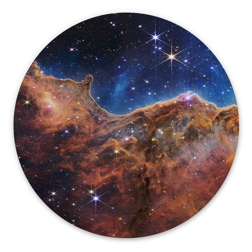 Cerchio a muro James Webb Telescope - Carina Nebula