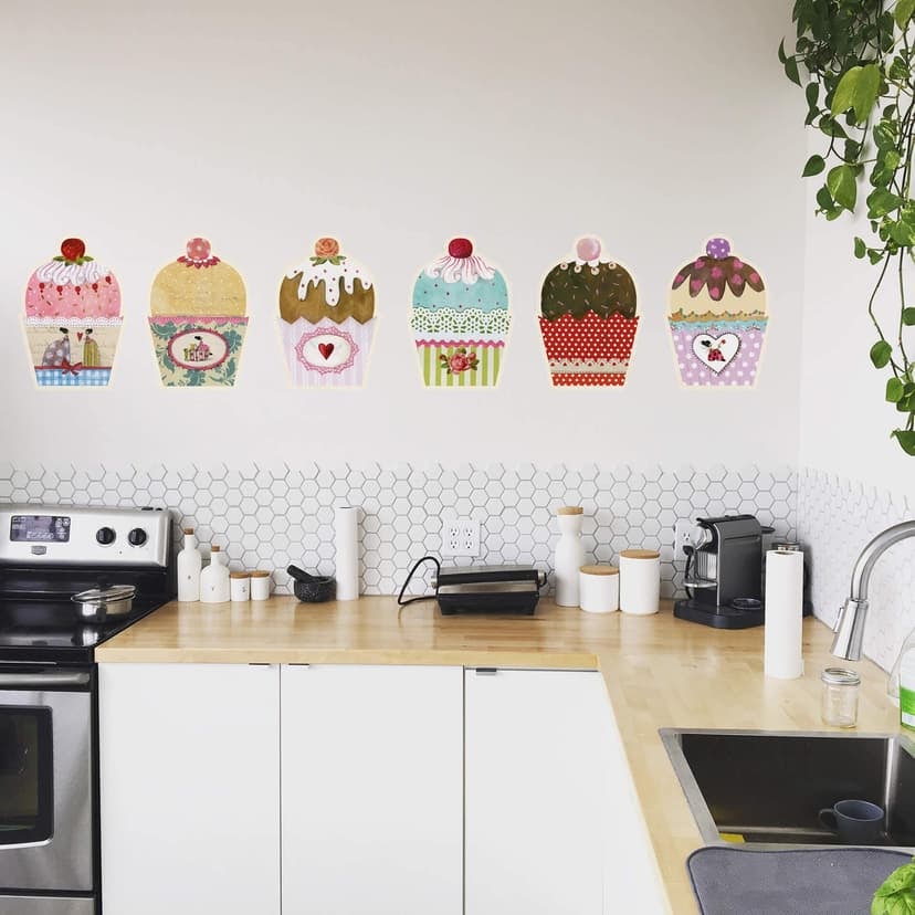 Adesivo murale Leffler - Muffins