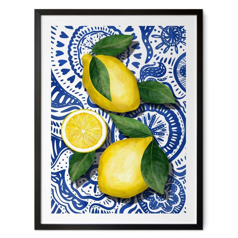Poster sui limoni siciliani - EMELIEmaria