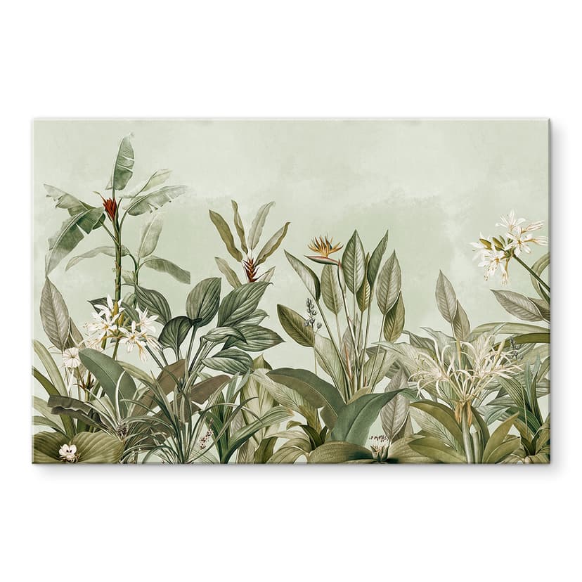Stampa su vetro acrilico Botanica tropicale - UN Designs