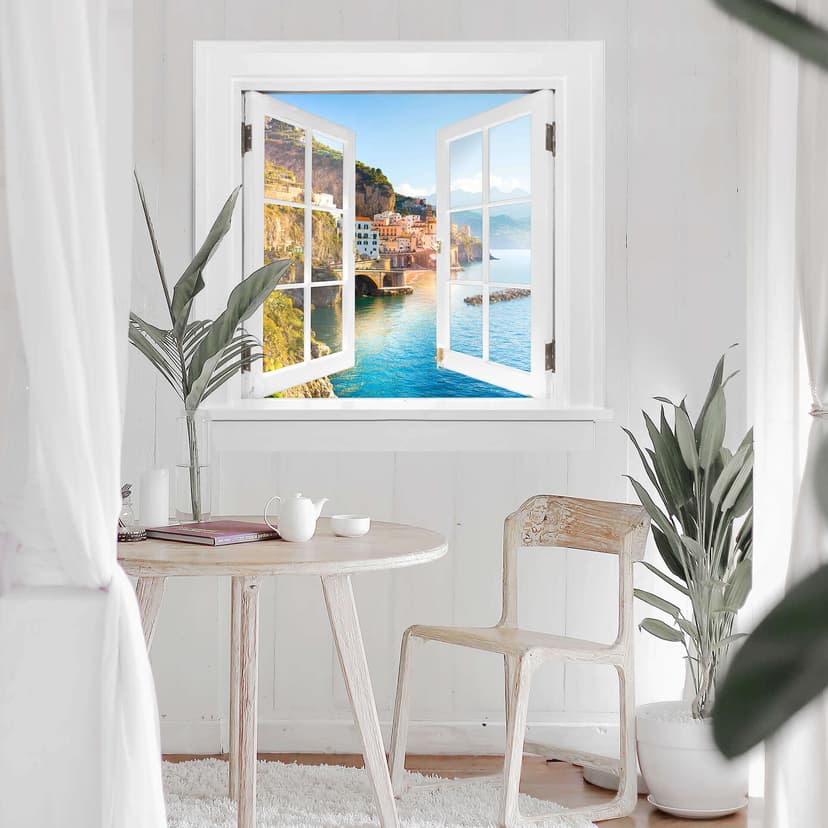 Adesivo 3D Finestra – la Campania