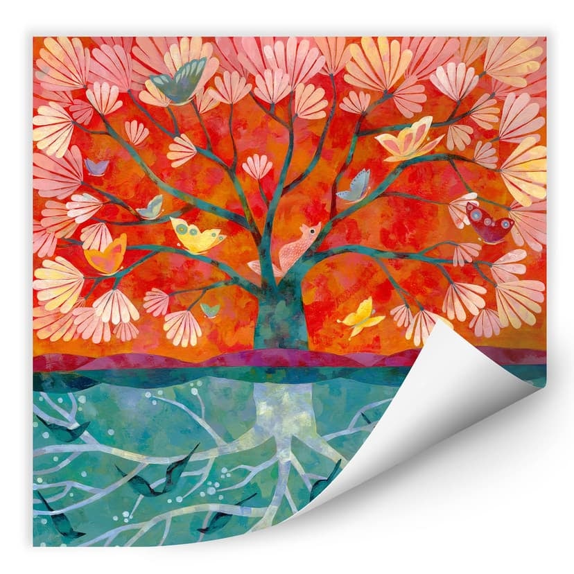 Wallprint Blanz - Albero della vita