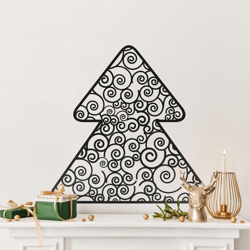 Adesivo Albero di Natale decorativo