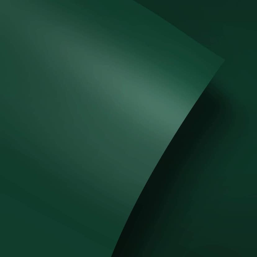 Pellicole per mobili - verde scuro semplice