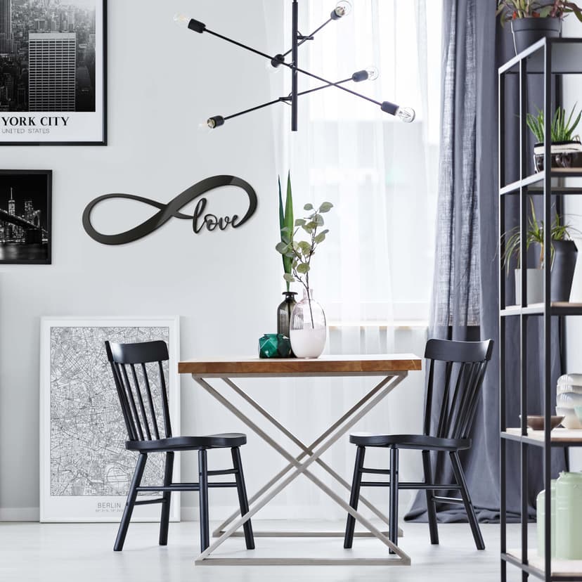 Decorazioni in acrilico – Amore infinito