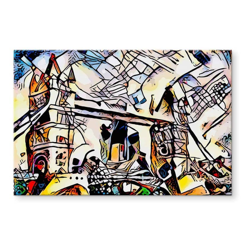 Stampa su vetro acrilico Zamart - Kandinsky incontra Londra