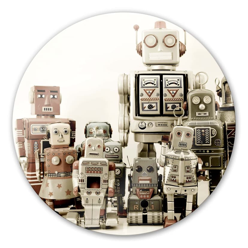 Il raduno dei robot - tondo