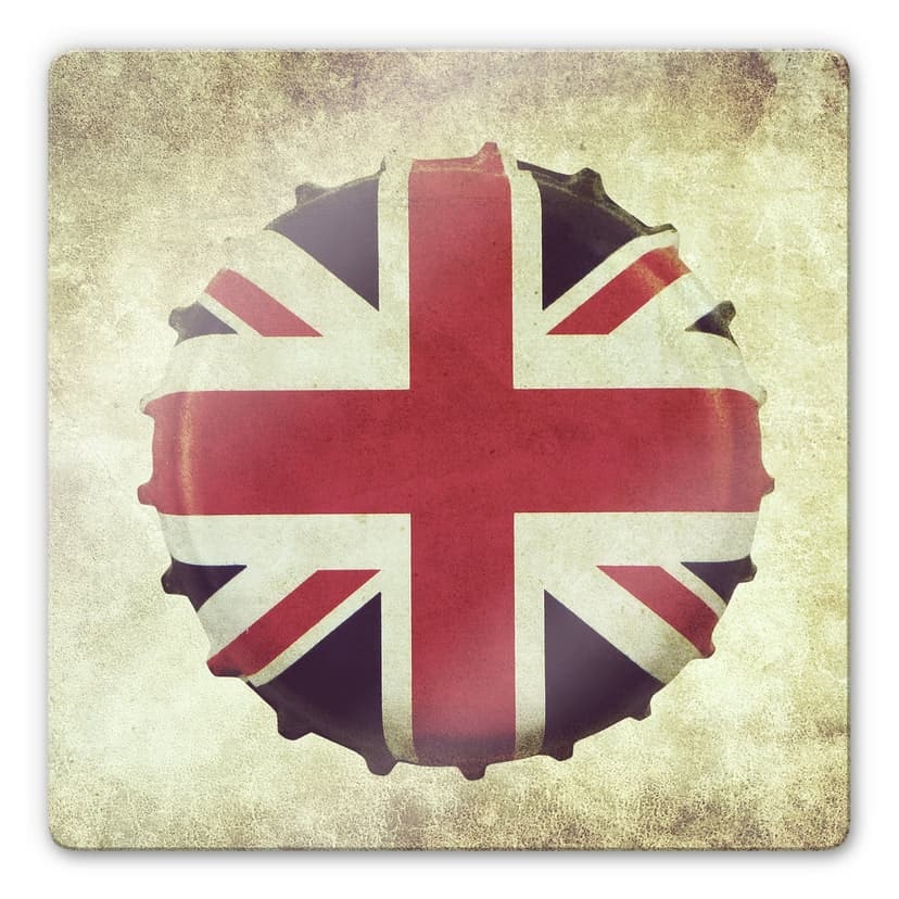 Tappo a corona britannico - quadrato