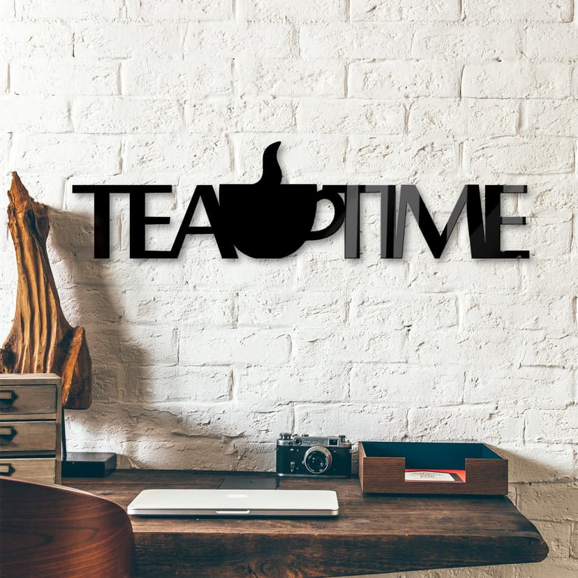 Scritta in acrilico - Tea Time