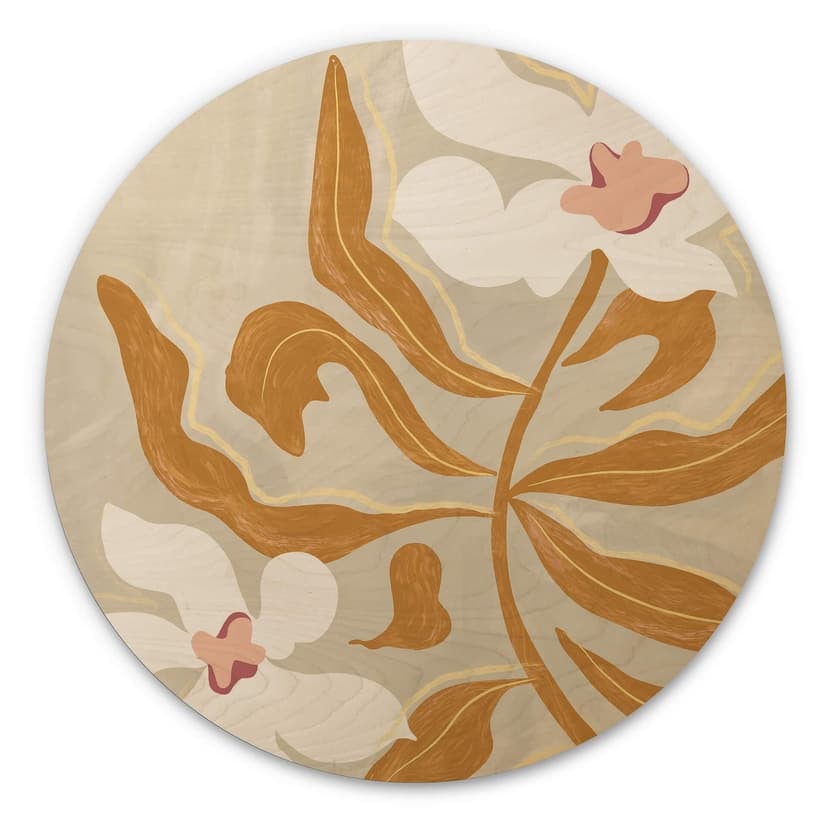 Stampa su legno Arty Guava - Flower Play