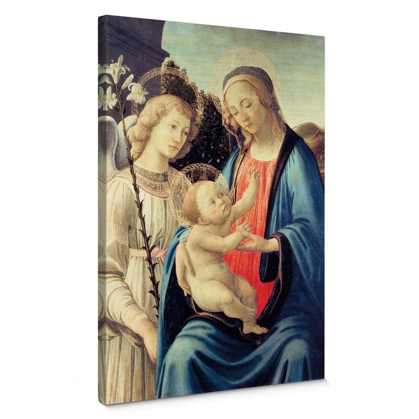 Botticelli - Madonna col bambino e un angelo