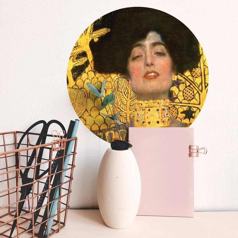 Adesivo murale Klimt - Giuditta con la testa di Oloferne