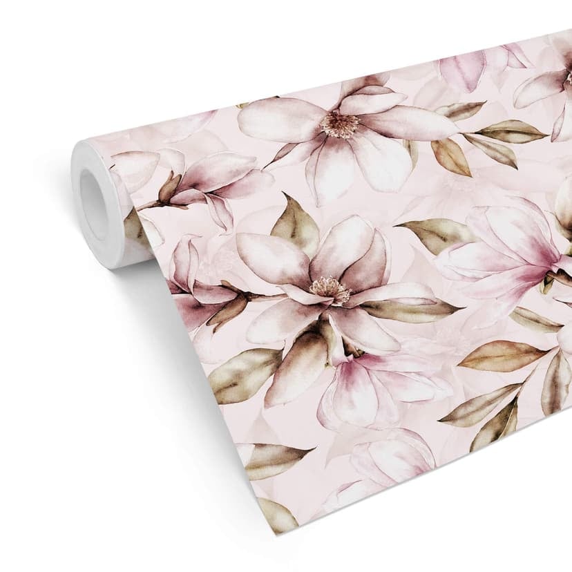 Carta da parati a motivi UN Designs - Soft Magnolia