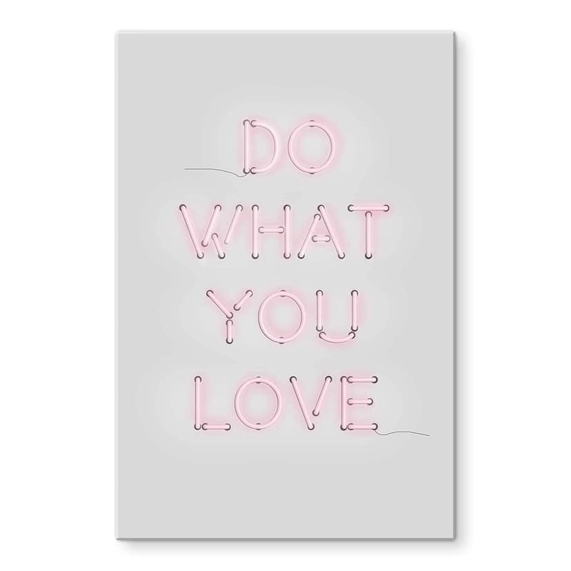 Stampa su vetro acrilico The Miuus Studio - Do what you love