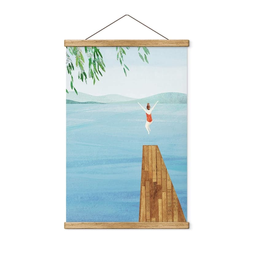 Poster tessile Rivers - Wild Swim