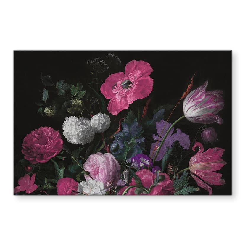 Stampa su vetro Bouquet floreale in stile mignon - Bloomery Decor