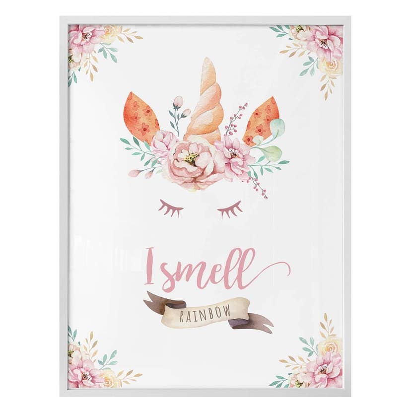 Poster Kvilis - I smell rainbow - fiori