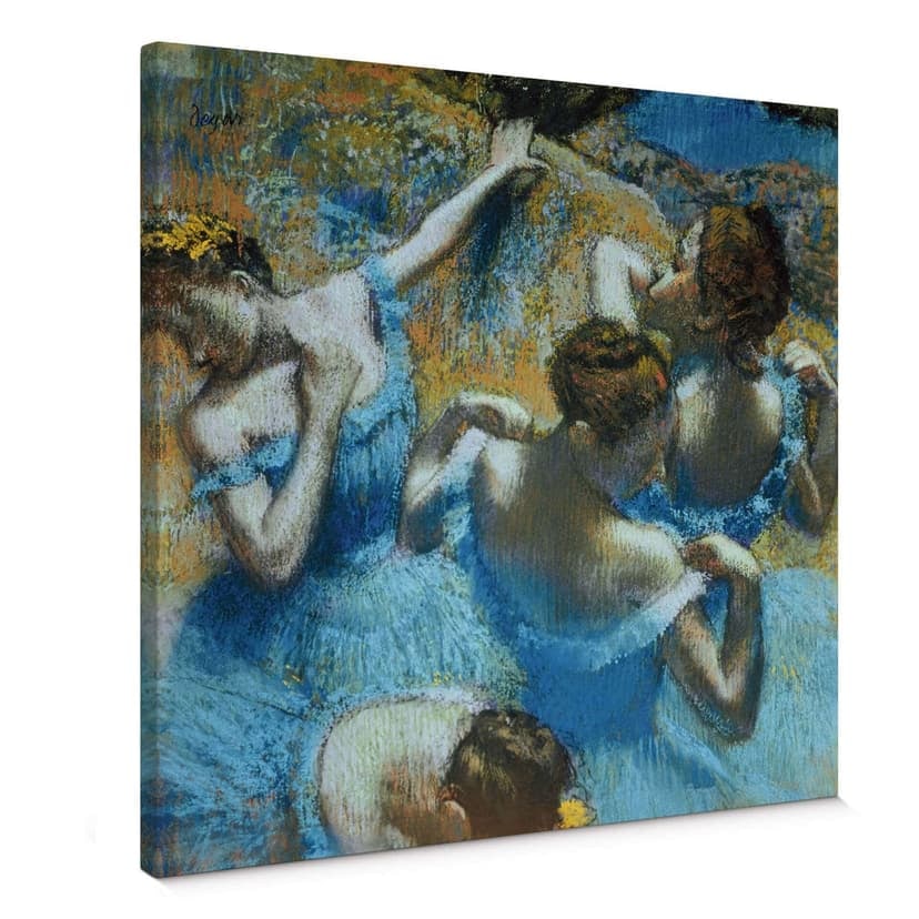 Degas - Ballerine con costumi blu
