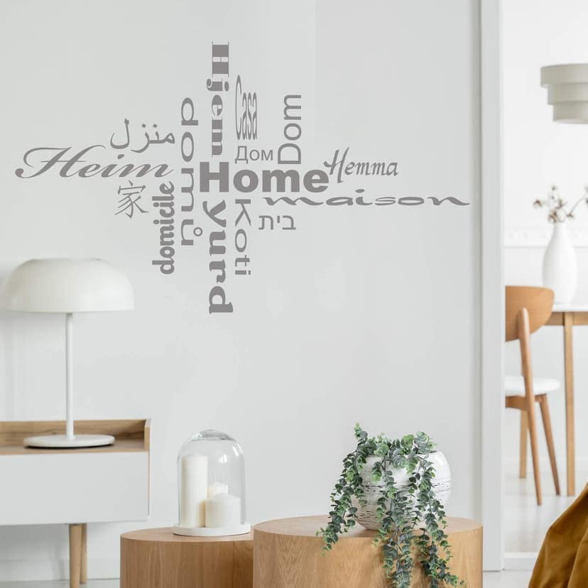 Adesivo murale - Home Multiculturale