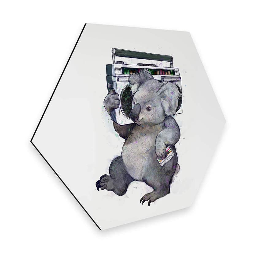 Esagoni Alu-dibond Graves - Music Koala
