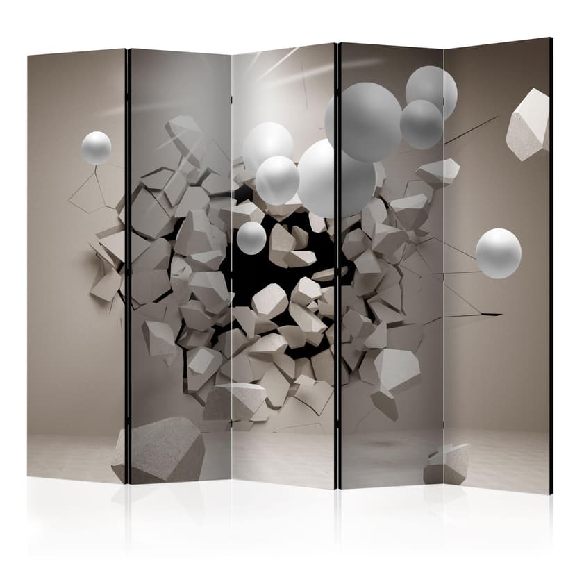 Divisorio per sala - Liberazione, 5 pezzi - 225x172 cm