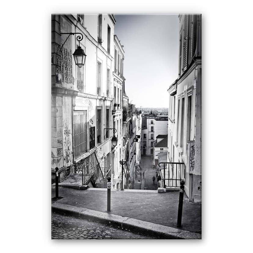 Stampa su vetro acrilico Montmartre