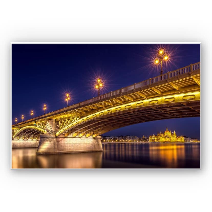 Stampa su Forex Mørkeberg - Budapest di notte