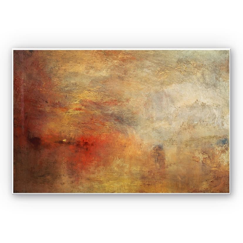 Stampa su Forex Turner - Tramonto su un lago