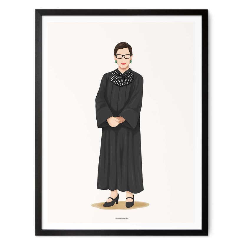 Poster Tohmé - Ruth Bader Ginsburg