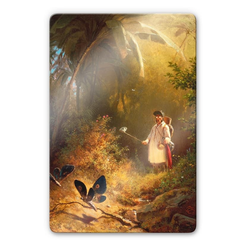 Spitzweg - Il cacciatore di farfalle