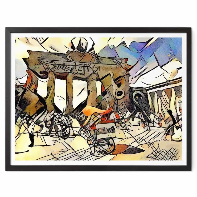 Poster Zamart - Kandinsky incontra Berlino
