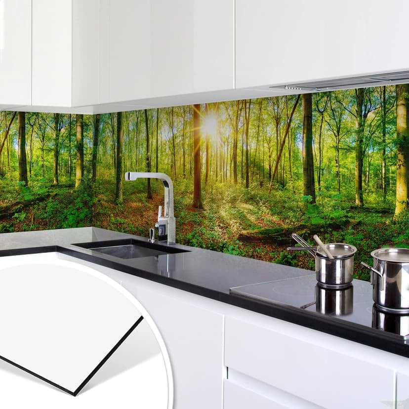 Rivestimento cucina - Nella foresta