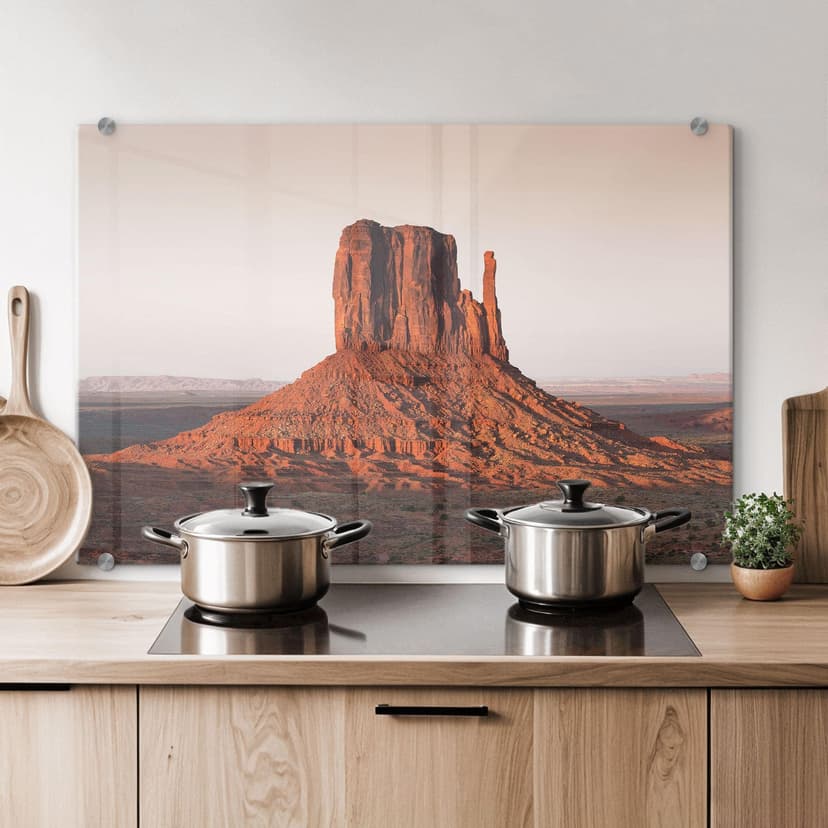 Formazione rocciosa del Pannello paraschizzi nella Monument Valley - Hugonnard