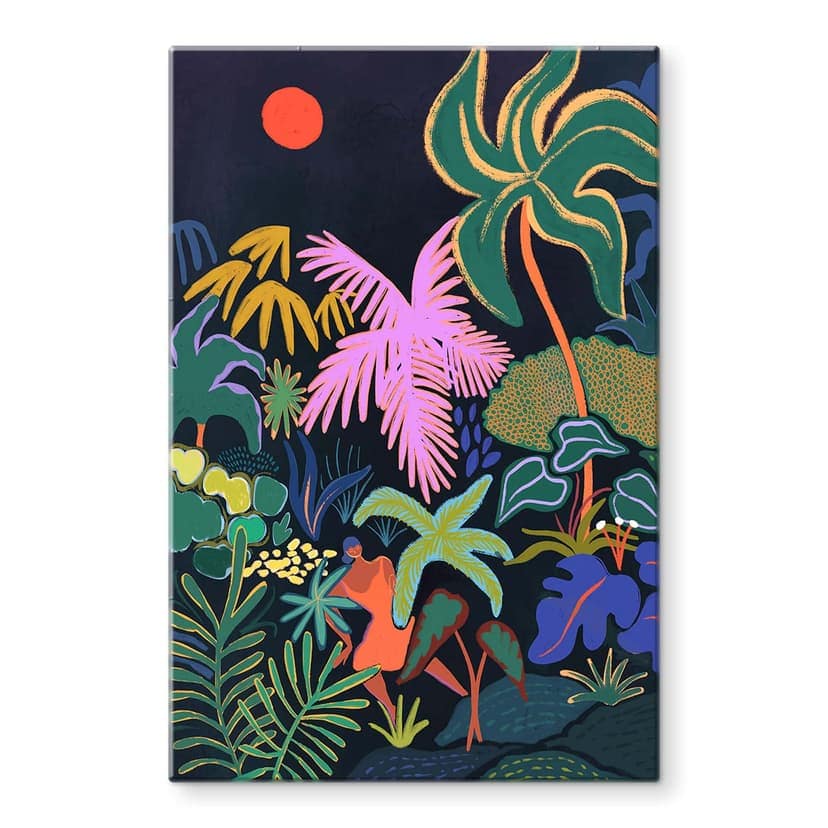 Stampa su vetro Arty Guava - Exotic Jungle