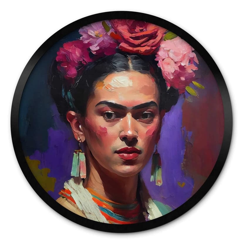 Poster Treechild - Portrait of Frida Kahlo
