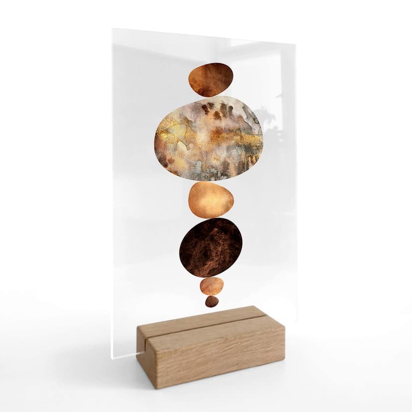 Decoro acrilico + supporto Fredriksson Balance