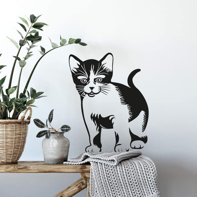 Adesivo murale - Gattino