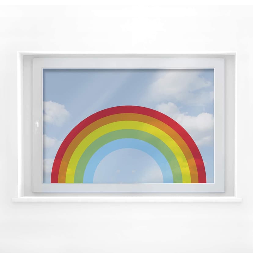 Adesivo per finestra - Arcobaleno