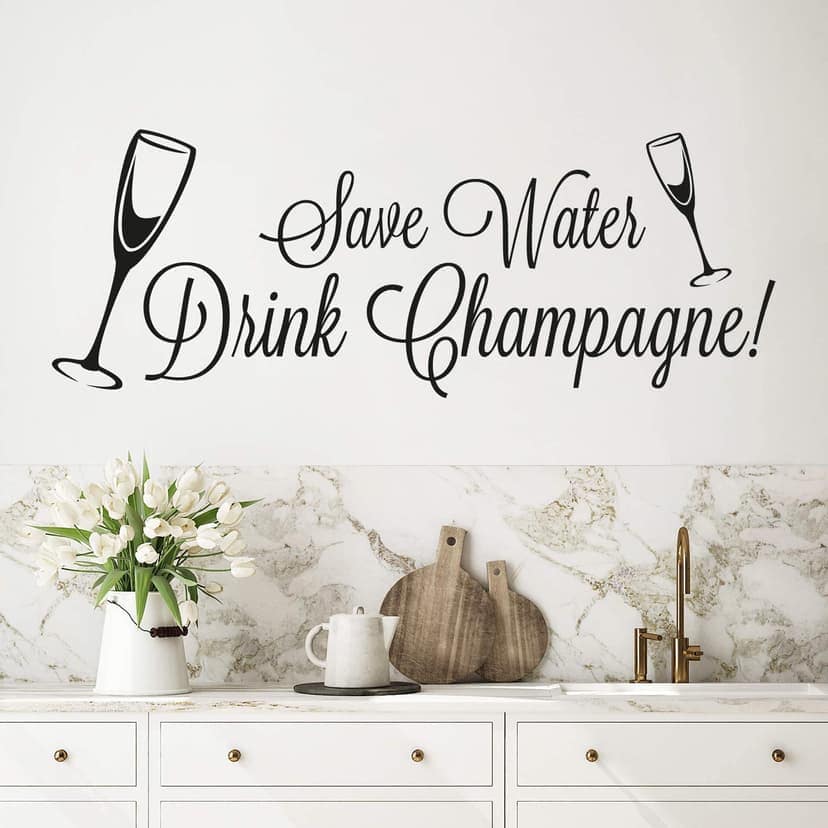 Save water - drink champagne!